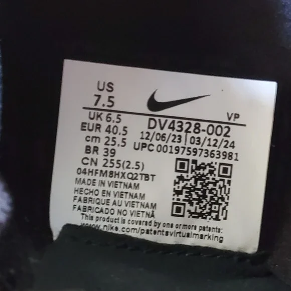 Nike Tiempo Legend 10 Elite FG‎ Soccer Cleats 7.5M/9W Black DV4328-002 New